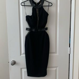 Missguided midi dress